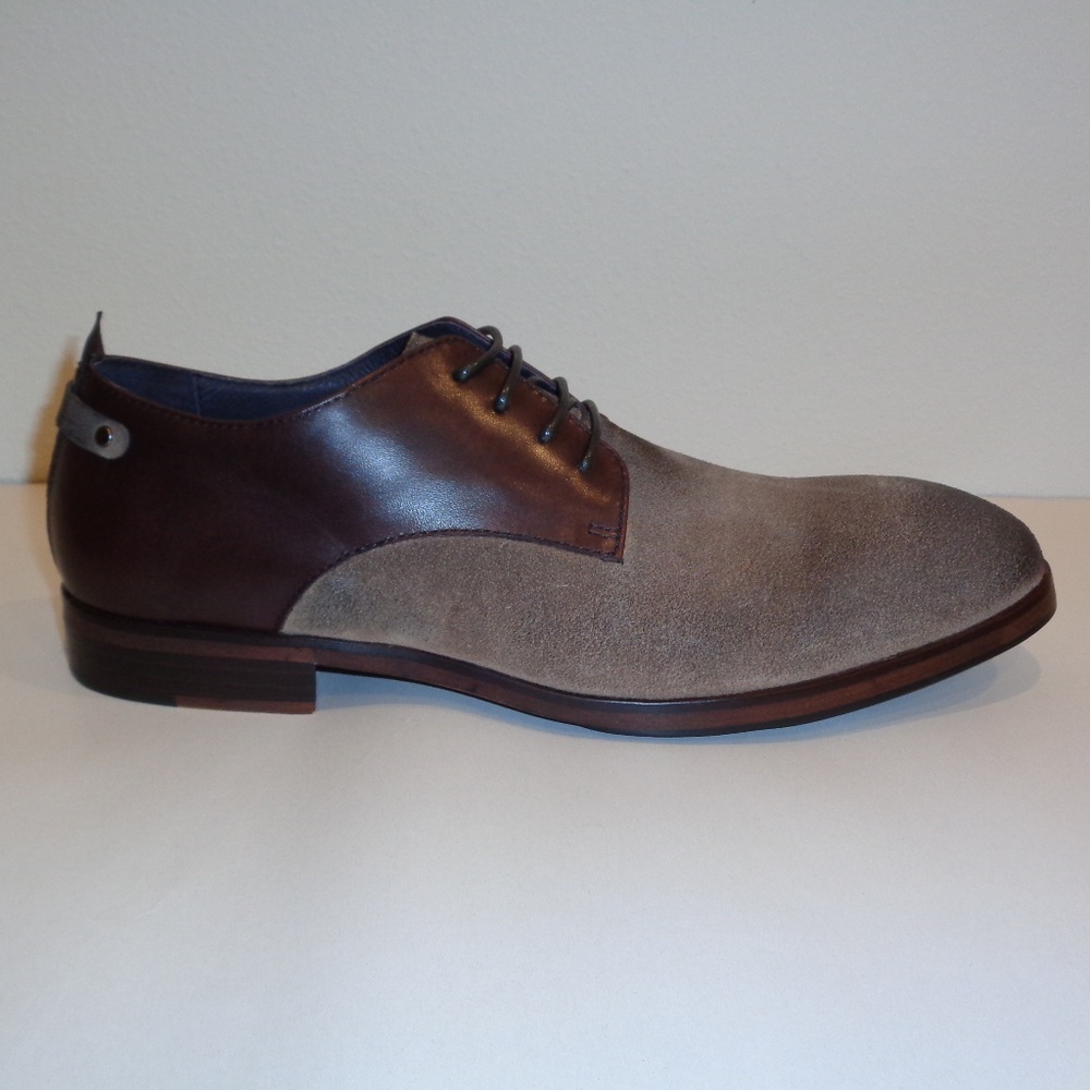 French Connection FILIP Sand Leather Lace Oxfords